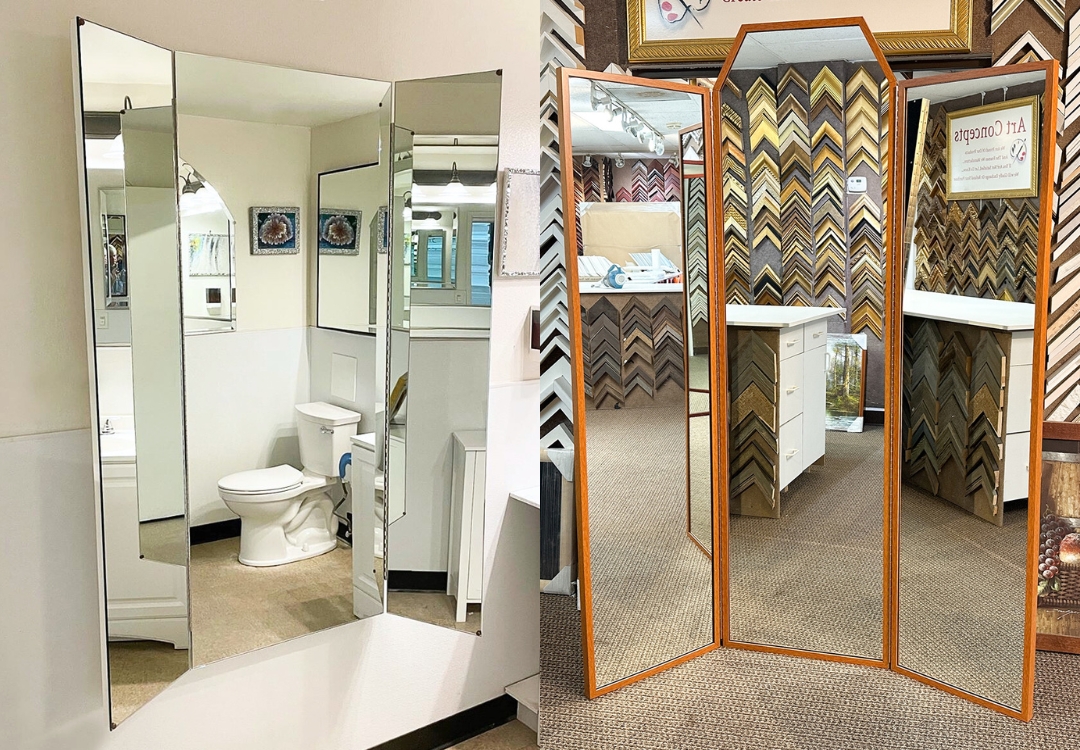 Shop custom antiqued mirrors, antique mirror, frameless antiqued mirrors, frame antiqued mirror
