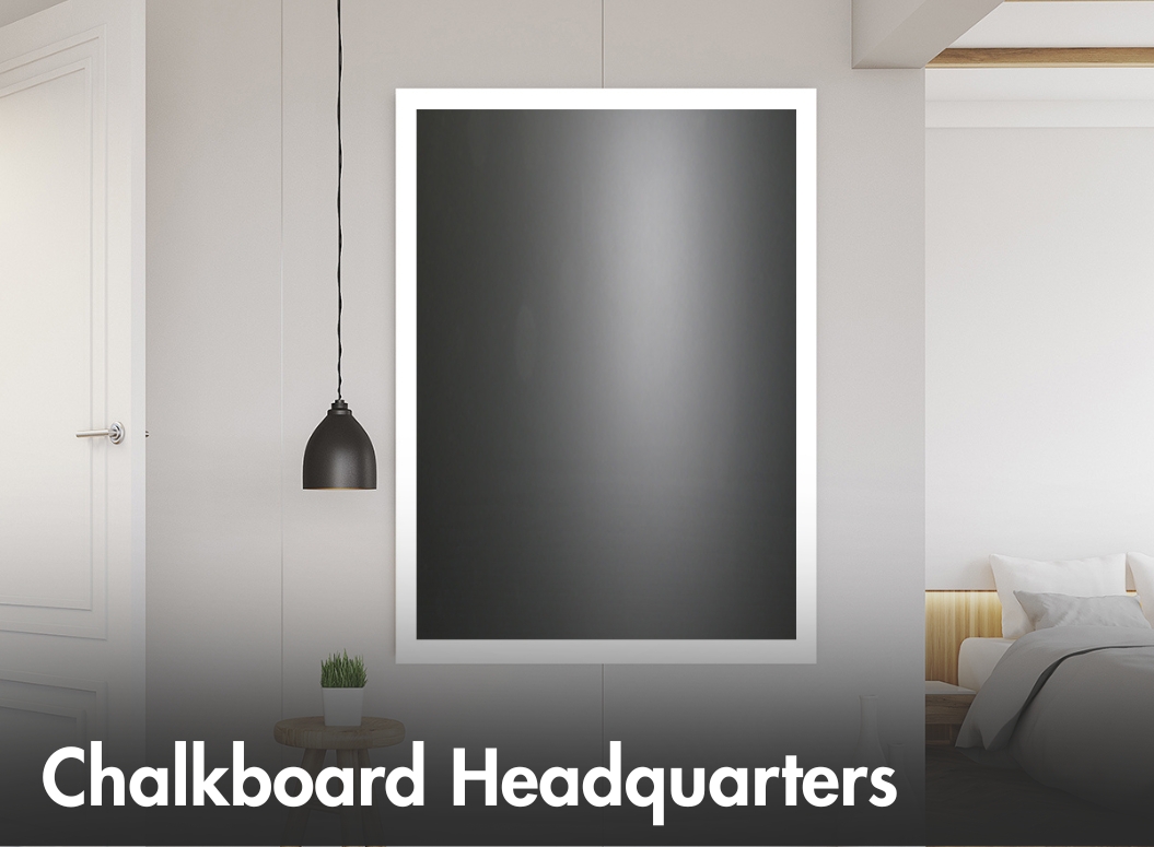 Minimalist combination board.