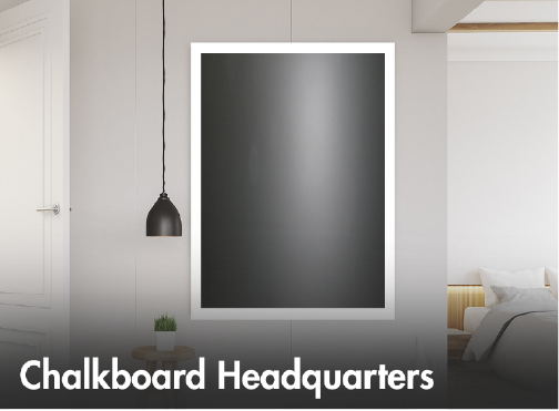 Minimalist combination board.