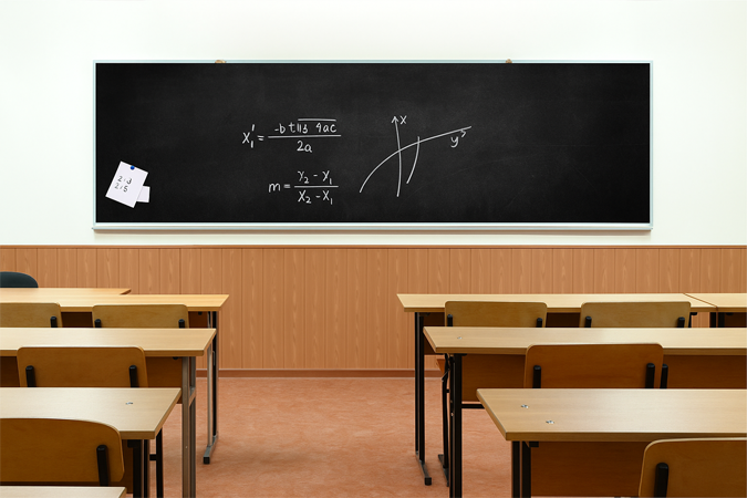 Custom Non-Magnetic Chalk Board