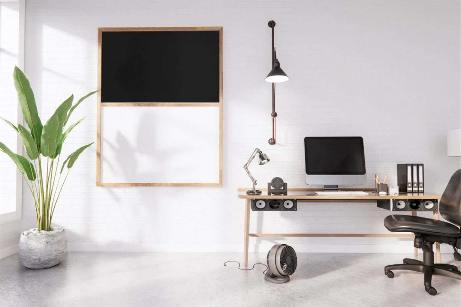 Minimalist combination board.