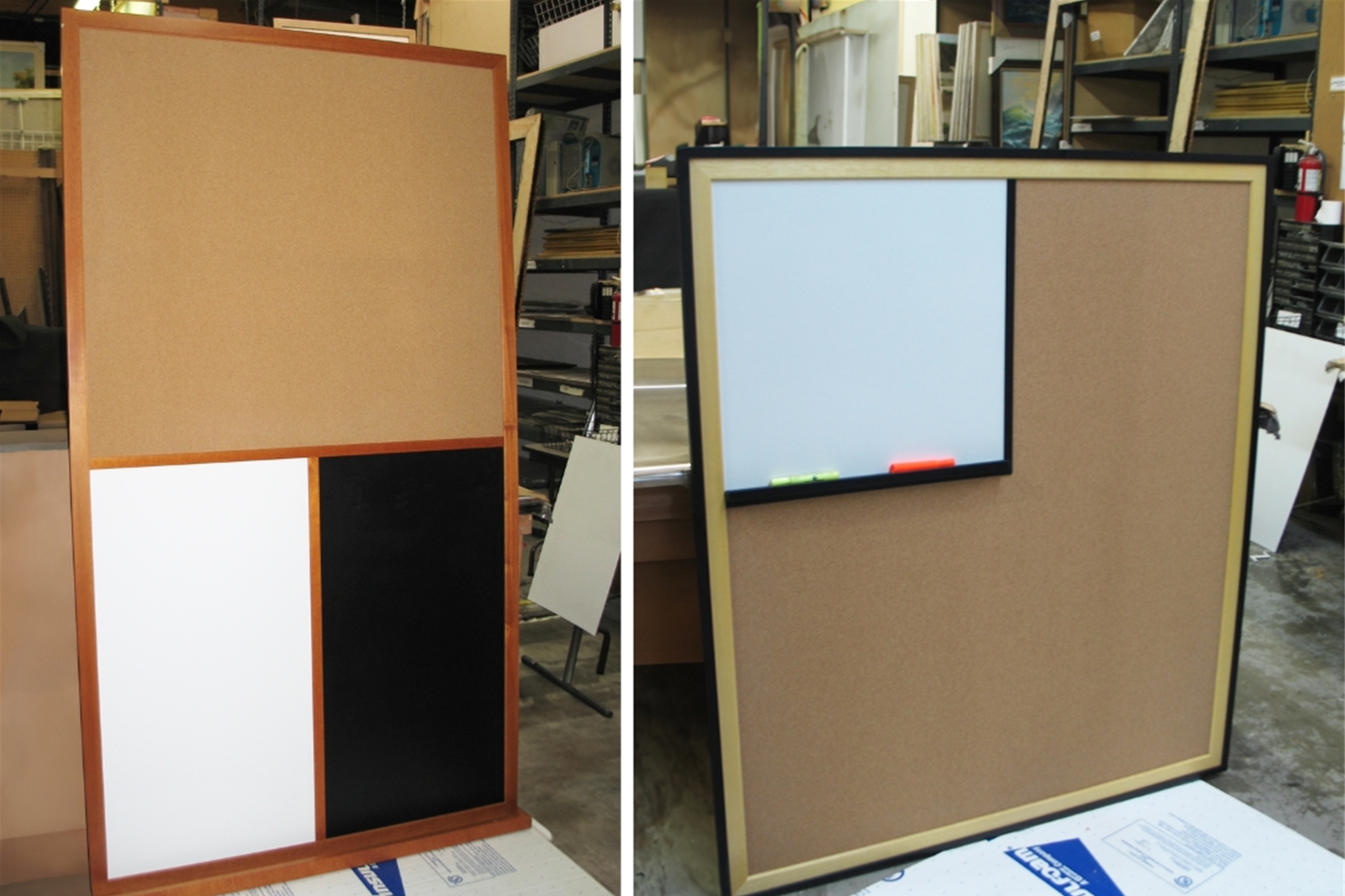  Combination boards come in various styles
