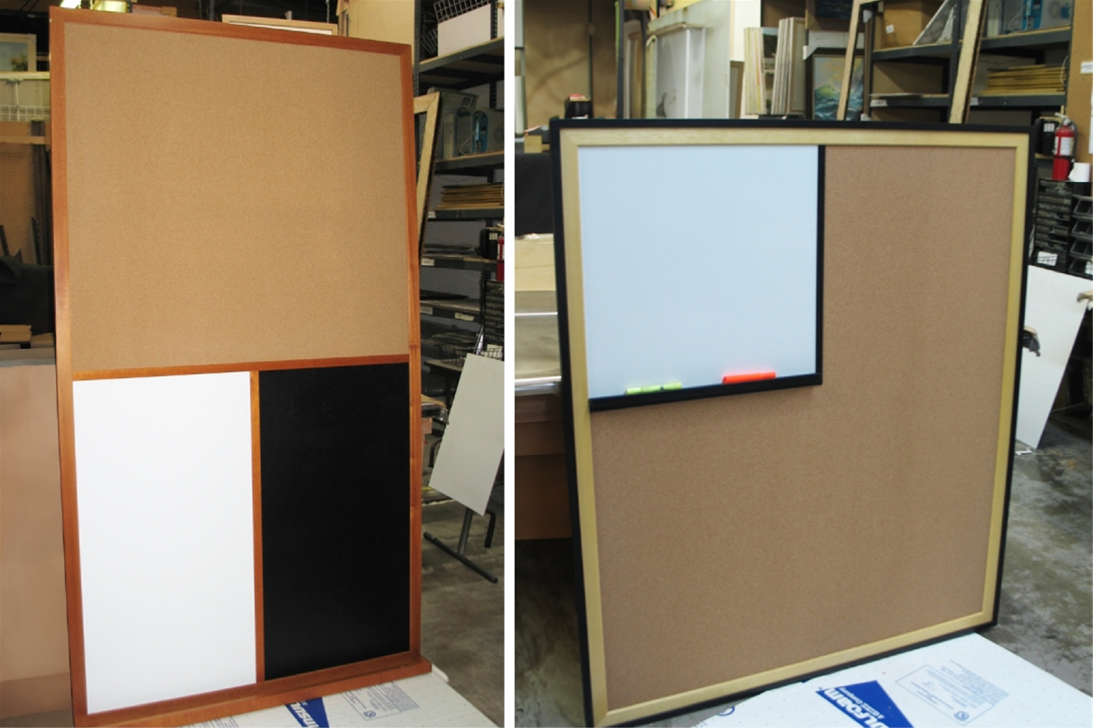 Combination boards come in various styles