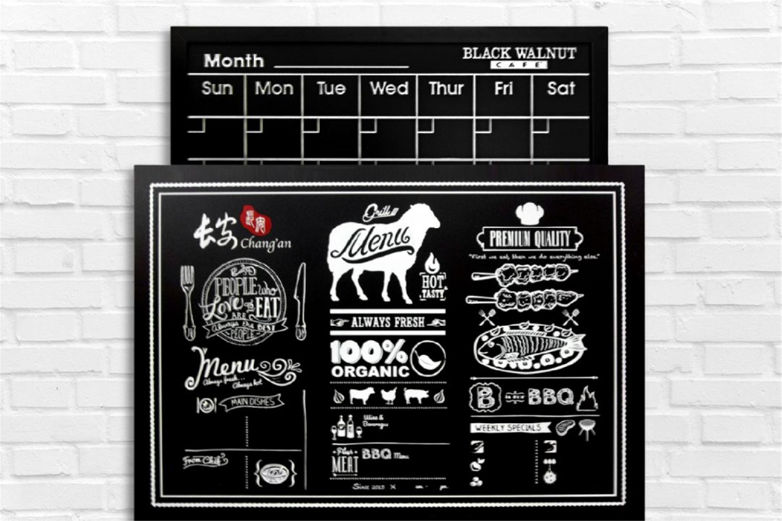 Most Popular Custom Chalkboards, Cork Boards, White Boards, Combination Boards And Fabric Wrap Boards