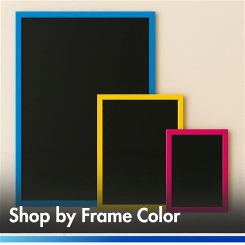 Different Frame Color Wallboards