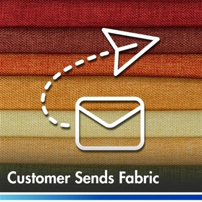 custom fabric board with customer's fabric
