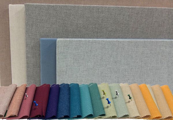 A Wonderful Accent For Any Room In Your Home - Stylish Textured Fabric Bulletin Boards In Over 50 Colors