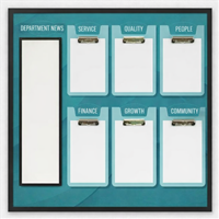 IB810 -  48" x 48" Custom Information Board