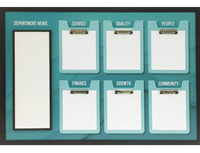 IB812 -  72" x 48" Custom Information Board