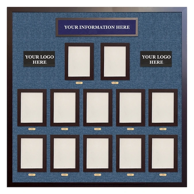 CC300-01 -  48" x 48" Custom Chain of Command Board 