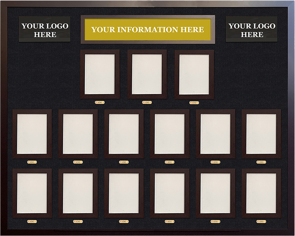 CC300-02 - 60" Wide Custom Chain of Command Board 