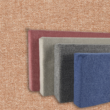 FW830-17 Autumn - Frameless Fabric Wrap Cork Bulletin Board - Classic Hook And Loop Velcro
