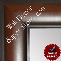 MR1869-2 Walnut Brown - Value Priced - Extra Large Custom Wall Mirror Custom Floor Mirror
