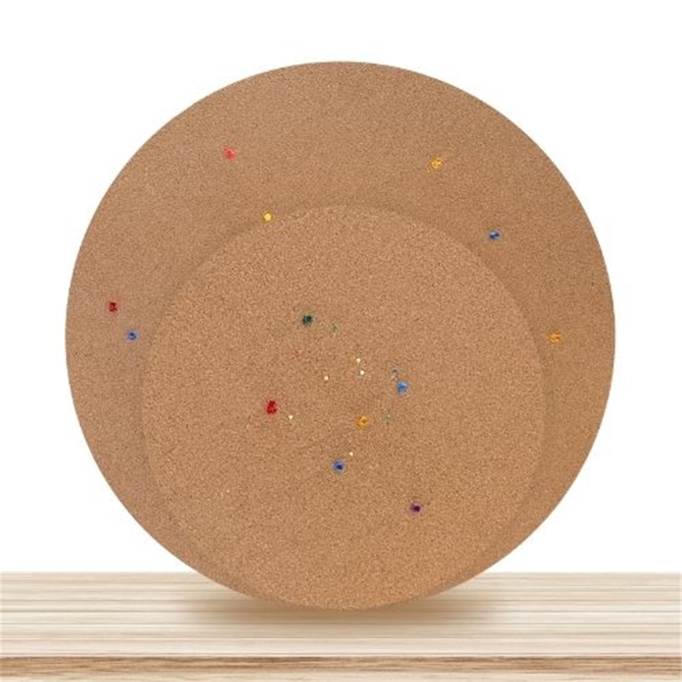 Custom Cut Round Cork Circles - Solid Backing - Make Any Size To 36