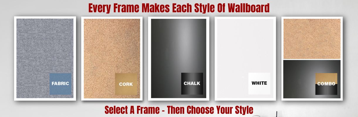Chalk Combo Board Chalk Cork Board Chalkboard Combo Framed Chalkboards  Magnetic Chalkboards Espresso Frame Cork 