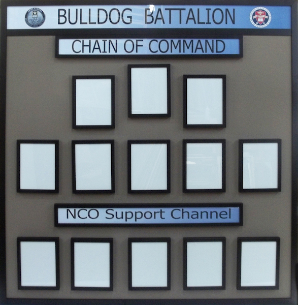 chain of command in the navy, Bulldog Battery