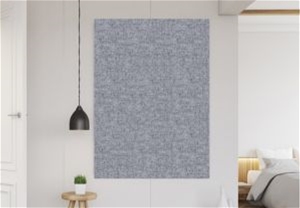 Custom Frameless Fabric Wrapped Cork Bulletin Boards - Very Small or ...