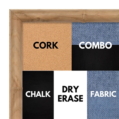 BB1229-3 - Natural - 0.75 Inch Wide - Custom Cork Chalk Dry Erase