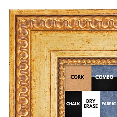BB1231-1 - Versailles Gold - 3 Inch Wide - Custom Cork Chalk Dry Erase