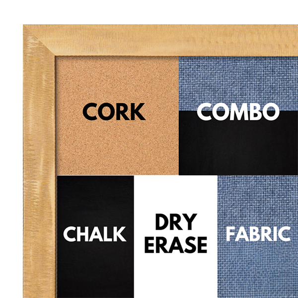 BB1316-3 Distressed Gold Cap - 0.75 Inch Wide - Custom Cork Chalk Dry Erase