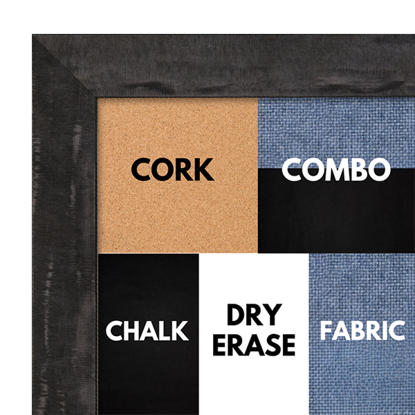 BB1317-1 Distressed Black Cube - 1.125" Wide - Custom Cork Chalk or Dry Erase Board BB1317-1 Distressed Black Cube - 1.125" Wide - Custom Cork Chalk or Dry Erase Board
