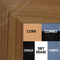 BB1510-4 Oak Wood Grain Large Custom Wall Boards Chalk Cork Dry Erase