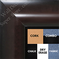 BB1518-1 Espresso Coffee Brown Extra Extra Large Wall Board Cork Chalk Dry Erase