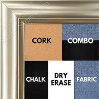 BB1520-10 Silver Large Wall Board Cork Chalk Dry Erase