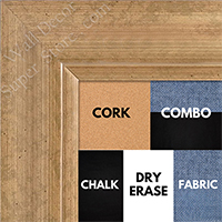 BB1521-7 Antique French Gold Large Wall Board Cork Chalk Dry Erase