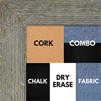 BB1548-1 Distressed Gray Driftwood - Extra Large  Chalkboard Cork Dry Erase