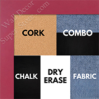 BB1564-18 Pink Small Custom Cork Chalk or Dry Erase Board