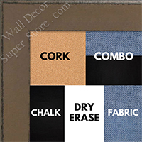 BB1570-10 Distressed Light Brown Medium Custom Cork Chalk or Dry Erase Board