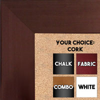 BB1846-2 | Bronze | Custom Cork Bulletin Board | Custom White Dry Erase Board | Custom Chalk Board