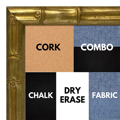 BB1947-1 Distressed Gold Tropical Bamboo Custom Wall Board