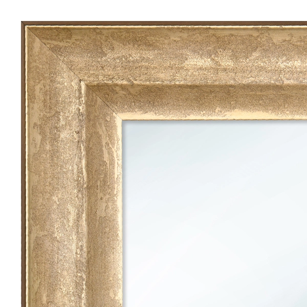 MR1224-2 Colosseum II Moon Gold - Custom Large Mirror - 2.0 Inch Wide