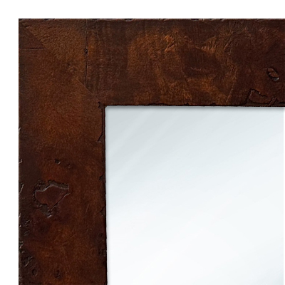 MR1232-3 Walnut - Custom Large Mirror - 2.0 Inch Wide