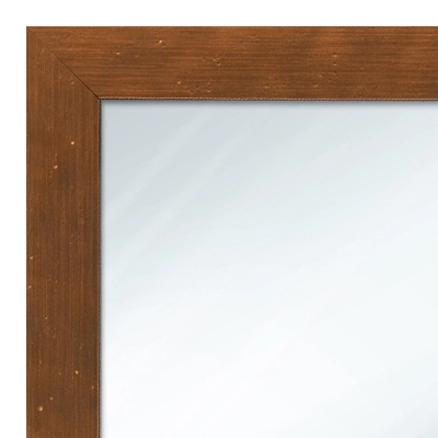 MR1241-1 Ferrosa Bronze - Custom Small Mirror - 1.125 Inch Wide