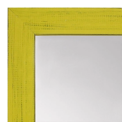 MR1533-7 Distressed Yellow - Medium Custom Wall Mirror