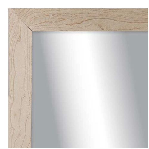 MR1774-1 Small Unfinished Natural Maple Flat Wood Frame - Paint or Stain