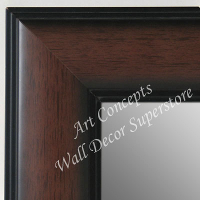 Mr5231 2 Traditional Walnut Extra Large Custom Wall Mirror