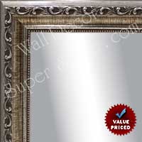 MR1015-2 Silver Colonial with Emboss - Custom Mirror