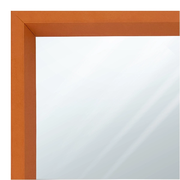 MR1212-10 Orange - Custom Small Mirror - 0.69 Inch Wide