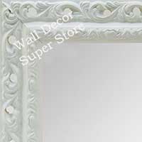 MR1505-1 Ornate  White - Small Custom Wall Mirror