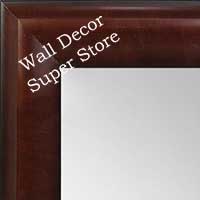 MR1508-3  Walnut Medium Custom Wall Mirror Custom Floor Mirror