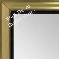 MR1520-3 Gold With Back Trim - Medium Custom Wall Mirror Custom Floor Mirror