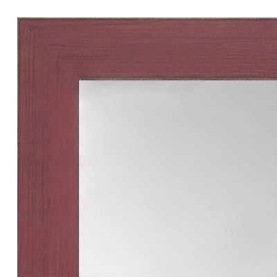 MR1533-4 Distressed Red - Medium  Custom Wall Mirror
