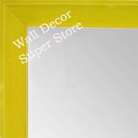 MR1536-3 Glossy Yellow - Small Custom Wall Mirror Custom Floor Mirror