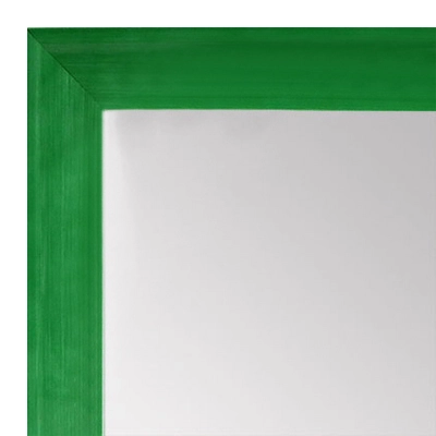 MR1536-4 Glossy Green - Small Custom Wall Mirror Custom Floor Mirror