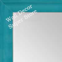 MR1536-5 Glossy Blue - Small Custom Wall Mirror Custom Floor Mirror