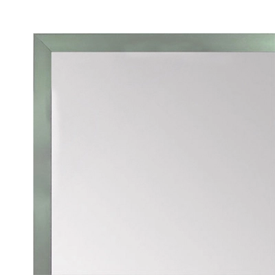 MR1540-11 Thin Metal Slate Grey Medium Custom Wall Mirror Custom Floor Mirror